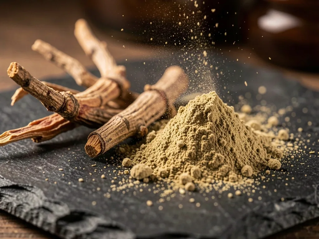Adaptogenic herbs for men's endurance